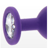 ANAL PLAY TOYJOY Plug Bijou Diamond Booty L 9 x 4cm Violet